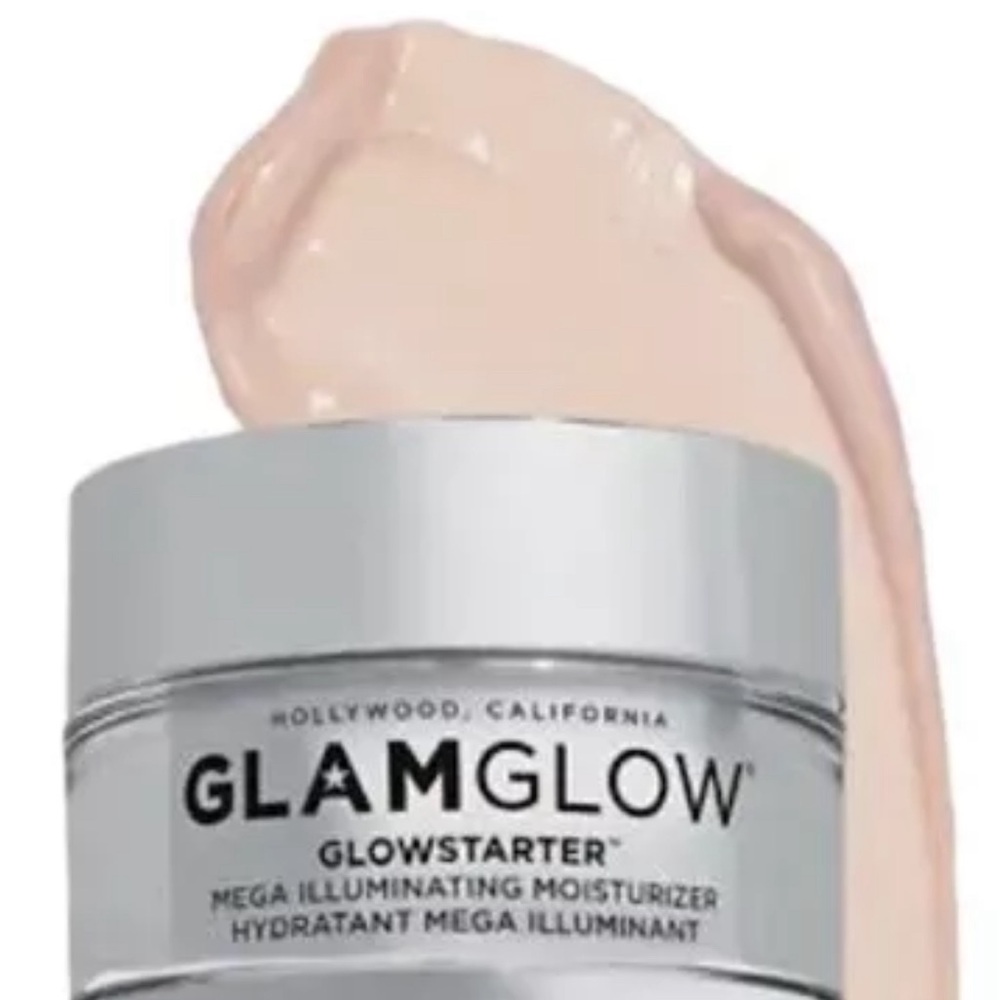 GlamGlow GLOWSTARTER Mega Illuminating Moisturize Nude Glow 1oz Jar Tube Sealed